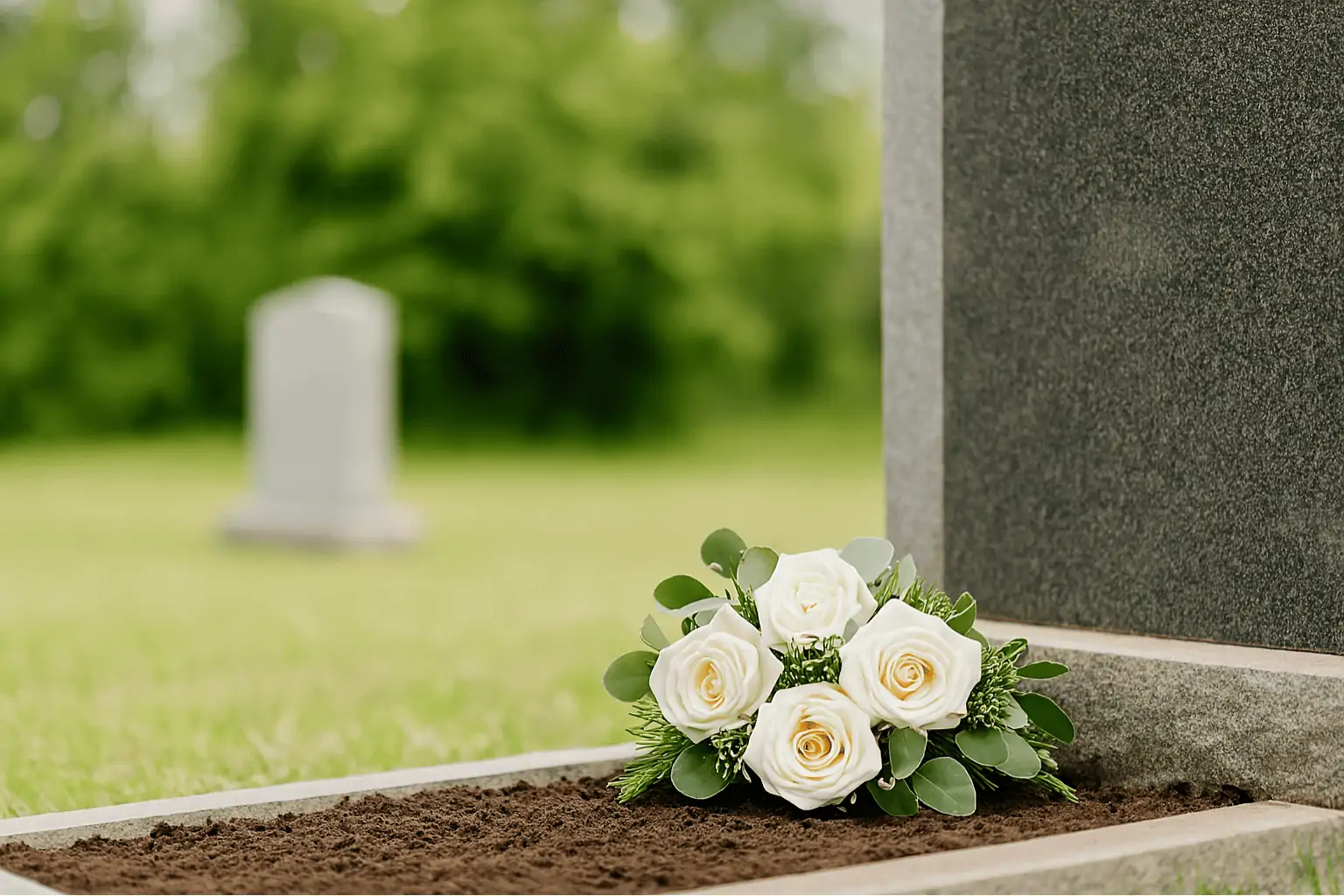 Место на кладбище в Минске